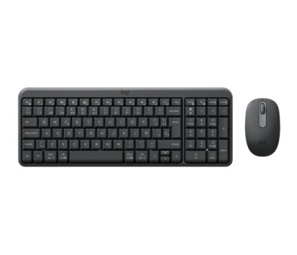 Logitech MK250 Compact Bluetooth Wireless Combo Pack Wireless + Mouse - Utilizzo ambidestro - Indicatori LED - Colore nero