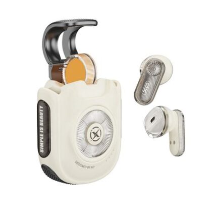 XO G39 Auricolari - Bluetooth 5.3 - TWS - Cancellazione del rumore - Telecomando per i tuoi video e foto - Colore bianco