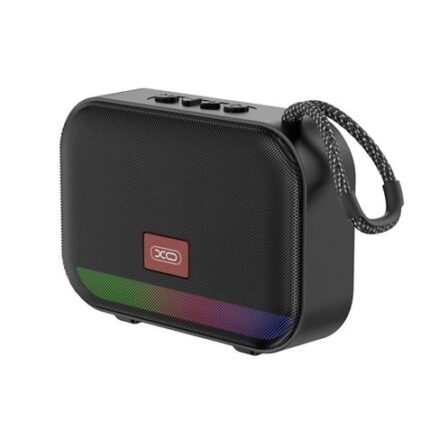 XO F66 Altoparlante Bluetooth - 5W - USB e MicroSD - RGB - Colore nero