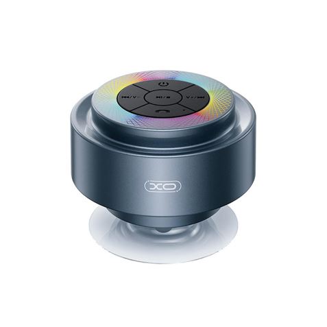 XO F64 Altoparlante Bluetooth - Impermeabile - Ideale per la doccia - IP67 - RGB - Ventosa super potente - Microfono per chiamate incluso - Colore nero XO F64 Altoparlante Bluetooth - Impermeabile - Ideale per la doccia - IP67 - RGB - Ventosa super potente - Microfono per chiamate incluso - Colore nero