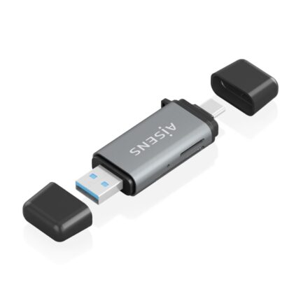 Lettore di schede USB-A e USB-C 3.1 Gen1 Aisens - Compatibile con SD