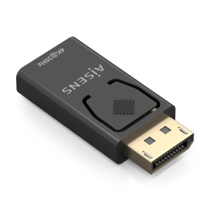 Aisens Convertitore DisplayPort a HDMI - DP/M - HDMI/H - 4K30Hz - Colore nero