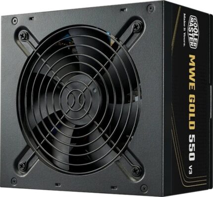 Cooler Master Alimentatore 80 Plus Gold 550W ATX 3.1 - PFC attivo - Ventola da 120 mm