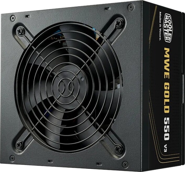 Cooler Master Alimentatore 80 Plus Gold 550W ATX 3.1 - PFC attivo - Ventola da 120 mm Cooler Master Alimentatore 80 Plus Gold 550W ATX 3.1 - PFC attivo - Ventola da 120 mm