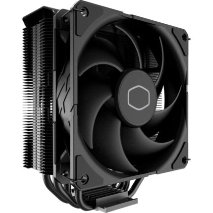 Cooler Master Hyper 212 Black Dissipatore CPU - 4 tubi -  Multisocket universale - Ventola 120 mm - Colore nero