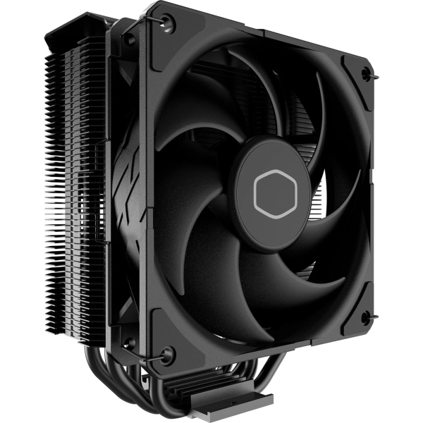 Cooler Master Hyper 212 Black Dissipatore CPU - 4 tubi - Multisocket universale - Ventola 120 mm - Colore nero Cooler Master Hyper 212 Black Dissipatore CPU - 4 tubi - Multisocket universale - Ventola 120 mm - Colore nero