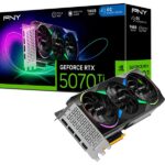 PNY GeForce RTX 5070 Ti Scheda grafica 16 GB GDDR7 Overclocked Triple Fan Reflex 2 AI NVIDIA DLSS4