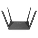 Asus RT-AX52 PRO Router AX3000 WiFi 6 Dual Band AiMesh - Fino a 3000 Mbps - 4 porte RJ45 LAN - 4 antenne esterne