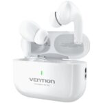 Vention Echo Lite E11 Auricolari Bluetooth 5.4 con custodia di ricarica - True Wireless - 6 ore di autonomia - Colore bianco