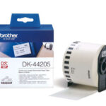 Brother DK44205 - Etichette rimovibili originali di dimensioni personalizzate - Larghezza 62 mm x 30