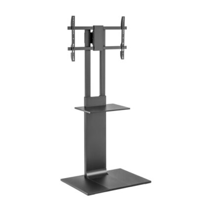 Aisens Supporto da pavimento per TV 37"-86" - Acciaio ad alta resistenza - Vassoio - Vesa massimo 600x400 mm - Carico massimo 50 kg - Colore nero