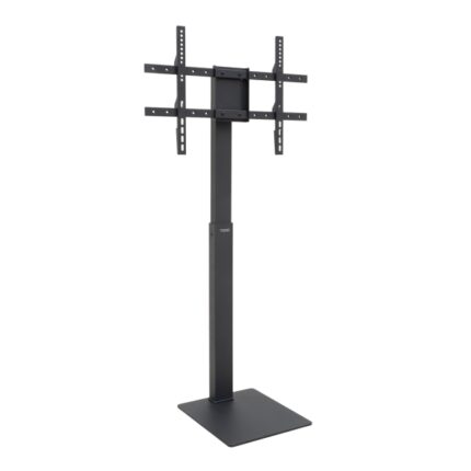 Tooq Midas Supporto da pavimento per schermi da 37-70" - Rotazione e inclinazione regolabili - Gestione dei cavi - Peso massimo 40 kg - VESA massimo 600x400 - Colore nero