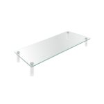 Tooq Supporto elevatore in vetro per monitor - Peso massimo 20 kg