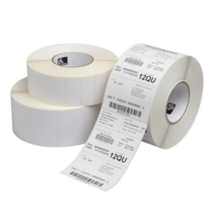 Zebra Z-Select 2000D Confezione da 12 rotoli di etichette originali perforate 57 x 32 mm - 2100 unità per rotolo - 800262-125