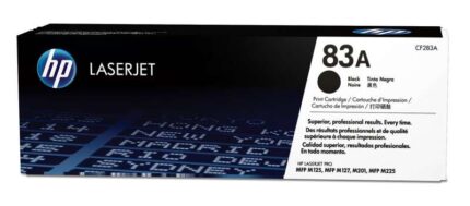 HP CF283A Nero Cartuccia toner originale - 83A