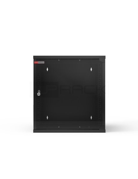 WP RWA-06606-B Armadio a muro 6U - Porta in vetro - Serratura di sicurezza - 540x600x310mm - Colore nero WP RWA-06606-B Armadio a muro 6U - Porta in vetro - Serratura di sicurezza - 540x600x310mm - Colore nero