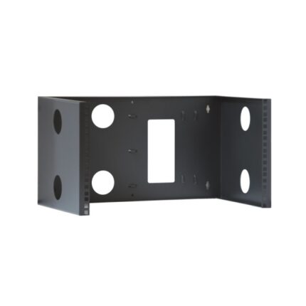 WP ROA-06603-Bu Rack a parete aperto 4U - Struttura in acciaio resistente - 500x305x267 mm - Colore nero