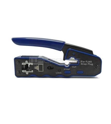 WP Crimpatrice per RJ45 con spellafili - Colore nero e blu