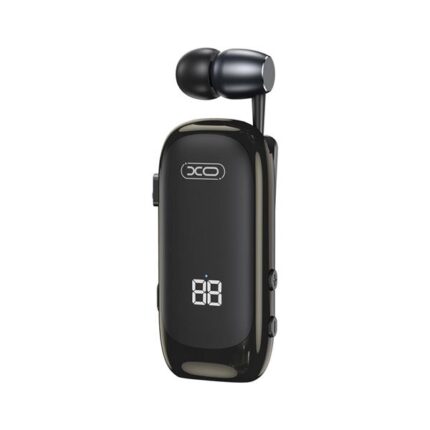 XO BE51 Auricolare Bluetooth 5.4 con microfono a clip - Cancellazione del rumore ENC - Colore nero