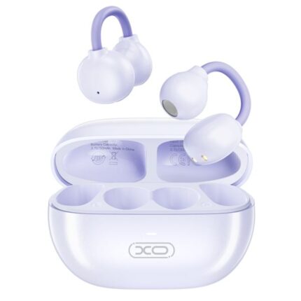 XO G40 Pearl Clip Auricolari TWS - Bluetooth 5.3 - Colore viola
