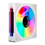 Abysm Gaming Arclight 3.0 Ventola da 120 mm con illuminazione ARGB - Velocità massima 1600 giri/min - Colore bianco