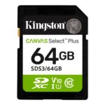 Kingston Scheda SDXC 64 GB UHS-I Classe 10 100 MB/s Canvas Select Plus