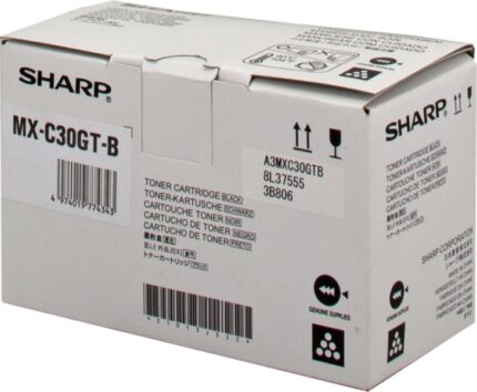 Sharp MXC30 Nero Cartuccia toner originale - MX-C30GTB