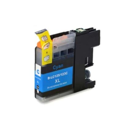 Brother LC125XL Ciano Cartucce d'inchiostro generiche - Sostituisce LC125XLC