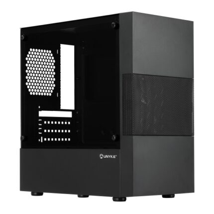 Unykach Aero C25 Case MicroATX - Alimentatore 500W incluso - Dimensioni disco supportate 3