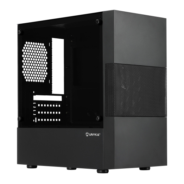 Unykach Aero C25 Case MicroATX - Alimentatore 500W incluso - Dimensioni disco supportate 3 Unykach Aero C25 Case MicroATX - Alimentatore 500W incluso - Dimensioni disco supportate 3
