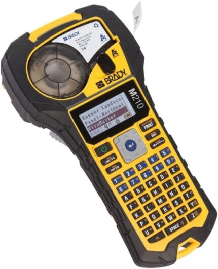 Brady M210 Stampante portatile per etichette - Schermo LCD - Risoluzione: 203 dpi - Larghezza massima dell'etichetta 19