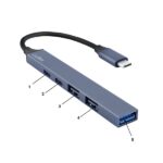 CoolBox 5 in 1 Hub miniDOCK5 USB-C - 1x USB-C PD2.0