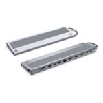 Ewent USB-C Dock 12 in 1 - 1x USB-C