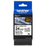 Brother TZeSL251 Nastro autoadesivo originale - Testo nero su sfondo bianco - Larghezza 24 mm x 8 metri