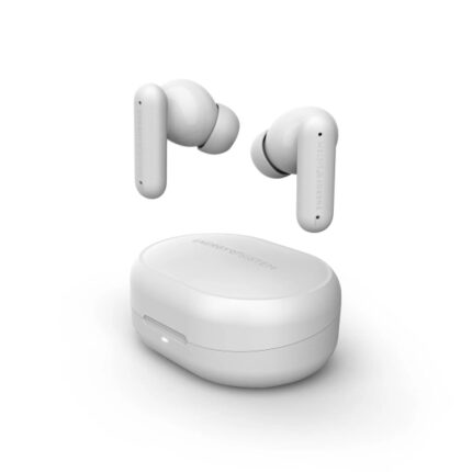 Energy Sistem Chill Auricolari True Wireless - Bluetooth 6.0 - Cancellazione attiva del rumore - Deep Bass per bassi profondi - Chiamate vocali HQ - 21 ore di autonomia - Modalità a bassa latenza - Assistente vocale integrato - Colore bianco