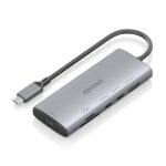 Aisens USB-C Dock 6 in 1 - USB-C a 1xHDMI - 1xUSB-A 10G - 2xUSB-C 10G - 1xSD - 1xMicroSD - 20 cm - Colore grigio