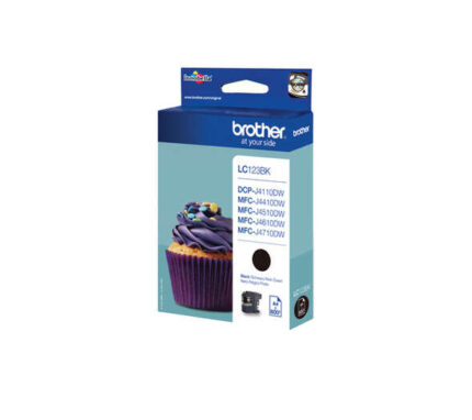 Brother LC123 Nero Cartuccia d'inchiostro originale - LC123BKBP