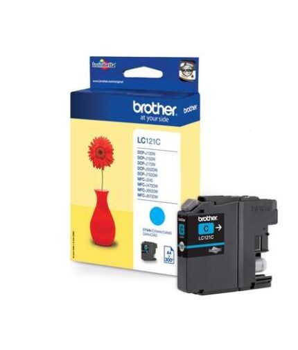 Brother LC121 Ciano Cartuccia d'inchiostro originale - LC121CBP