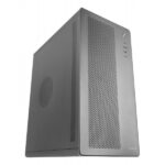 Tacens Aerom Case Minitorre Micro ATX/Mini ITX - Ventola ultrasilenziosa da 120 mm - Pannello frontale e laterale in rete - Struttura metallica - Porta audio/USB-A - 380x330x189 mm - Colore nero