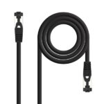 Nanocavo Cavo di rete Patch cord Cat.8.1 2Ghz LSZH SSTP AWG26 - Lunghezza 2 m - Colore nero