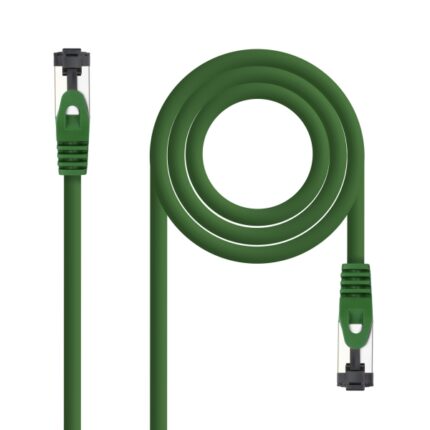 Nanocavo Cavo di rete Patch cord Cat.8.1 2Ghz LSZH SSTP AWG26 - Lunghezza 2 m - Colore verde