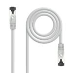 Nanocavo Cavo di rete Patch cord Cat.8.1 2Ghz LSZH SSTP AWG26 - Lunghezza 5 m - Colore grigio