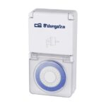 Orbegozo PG 10 Programmatore 24 ore - Potenza fino a 3680 W - Protezione IP44 per uso esterno - Intervalli di 15 minuti - Facile e intuitivo da usare - Colore bianco
