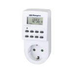 Orbegozo PG 20 Programmatore digitale settimanale - Potenza fino a 3600 W - Funzione casuale - Utilizzo facile e intuitivo - Intervallo minimo di 1 minuto - Colore bianco
