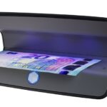 Safescan 55 LED Rilevatore di banconote false UV - Riflettore integrato - Adatto per passaporti