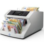 Safescan 2265 (G2) Contatrice di banconote - Può contare banconote miste in euro e sterline - Capacità fino a 300 banconote - 1200 banconote al minuto - Rilevamento di banconote false