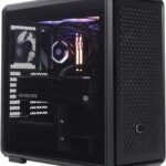 Cooler Master Masterframe 600 Case Mid Tower ATX/MicroATX/Mini-ITX - Finestra laterale - 8 slot di espansione - Pannelli intercambiabili - Audio - 2xUSB-A - 1xUSB-C - 544x531x261mm - Colore nero