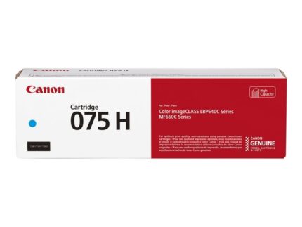 Cartuccia toner originale Canon 075H Cyan - 6368C002
