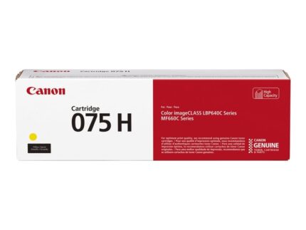 Canon 075H Giallo Cartuccia toner originale - 6366C002