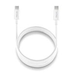 NGS ZYRO 60W-1 Cavo da USB-C a USB-C - Ricarica rapida - 480 Mbps - 15 W - 1 metro - Colore bianco